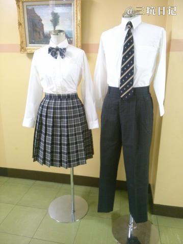 日本東京都立拝島高等学校校服制服照片图片